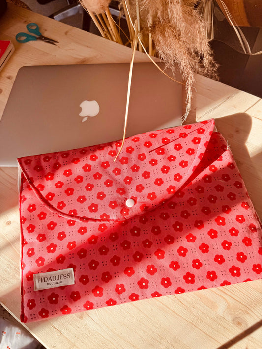 Pochette d’ordinateur - Rosy BLOSSOM HIDADJESS