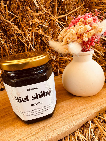 Miel aromatisé shilajit 🏔️ BLOSSOM HIDADJESS