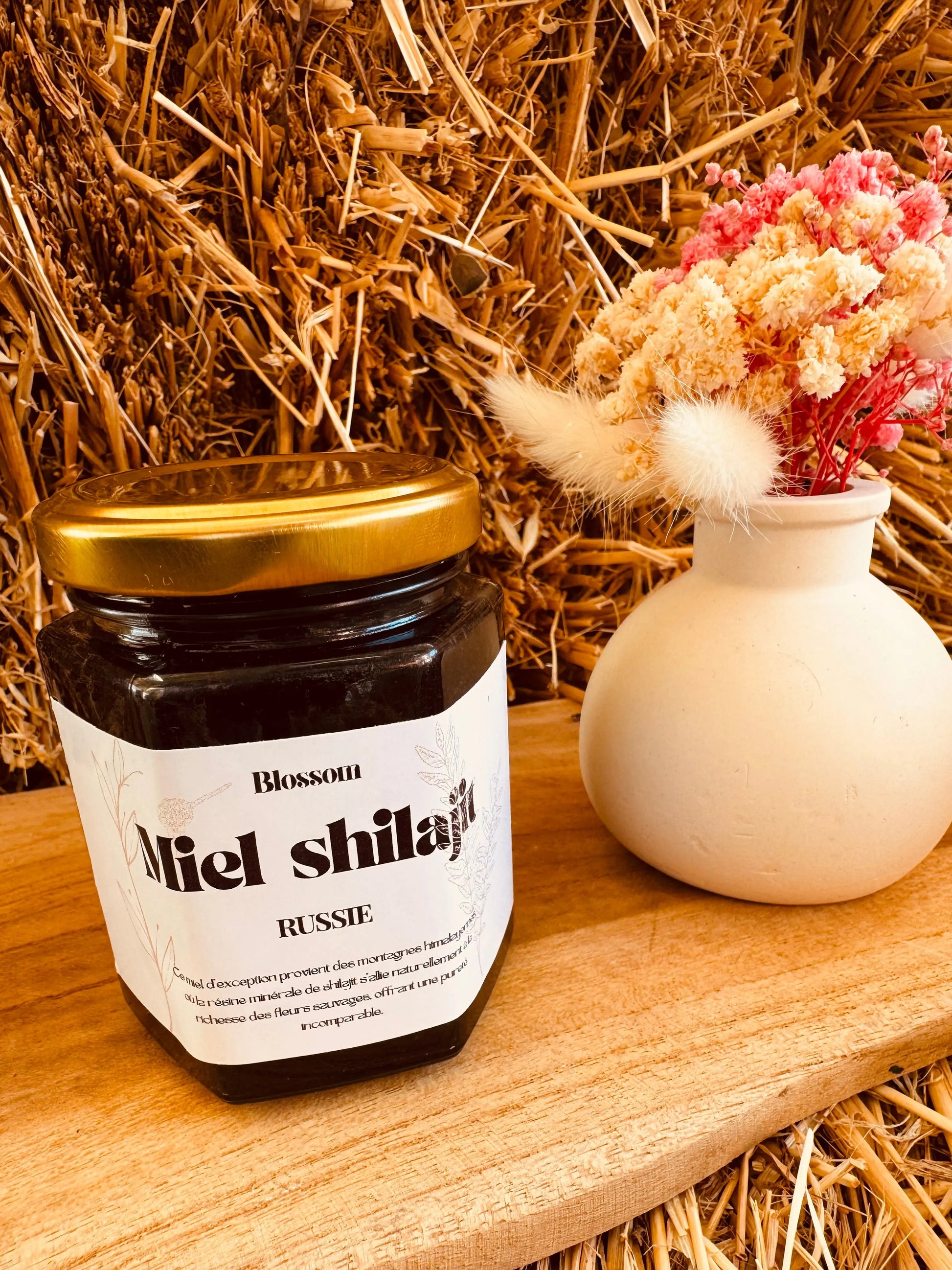 Miel aromatisé shilajit 🏔️ BLOSSOM HIDADJESS